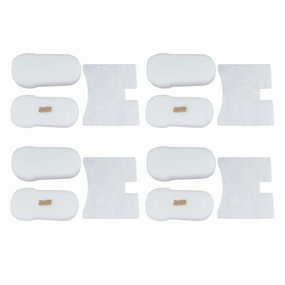 4x Vacuum Foam Filter for Shark Nispira HZ602 HZ2000 HZ2002 HZ702 HS152AMZ HZ602 HZ251 UV580 QS2000QBK QS2000QBL QS2000QCP QS2000QGN QS2000QRD Vacuum Cleaner