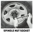 thumbnail image 4 of Powerbuilt Spindle Nut Socket 4 Lugs 2-1/2 in. ID, Ford, GM and Dodge - 648477, 4 of 4