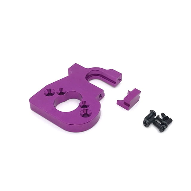 Sidaley RC Motor Mount Repuestos Reemplazo de accesorios Actualización de accesorios Parte modificada Motores Kit Reemplazo para 144001 Golden Videojuegos y accesorios Violeta