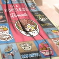 thumbnail image 3 of Cute Ramen Soup Throw Blanket Soft Flannel Blankets for Bed Couch Plush Cozy Blanket for Adults Kids 40x50 Inch, 3 of 6