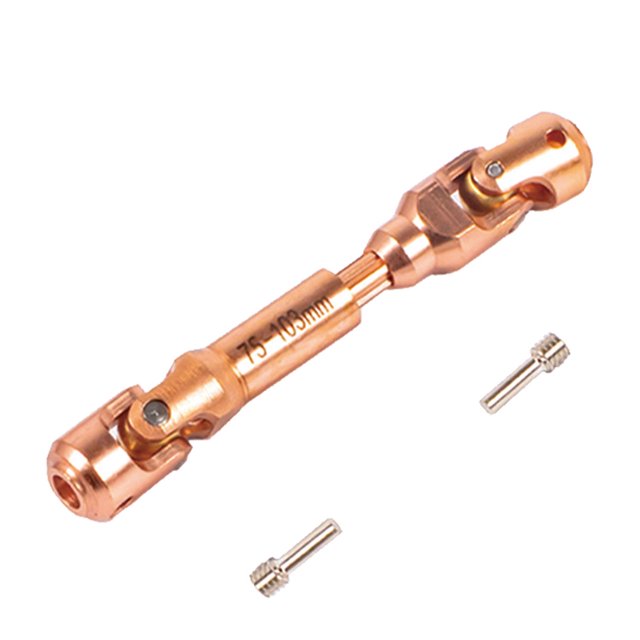Xingzhi Rear Dogbone RC Accessories Handy Installation Six Drive Shaft Axle Metal Shafts Multicolored Replacing Parts Cardan Joint Gold 75-103mm