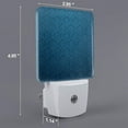 thumbnail image 2 of Honeii Dark Blue Print LED Night Light with Light Sensor, Night Lights Plug Into Wall,Ideal for Bedrooms and Hallways-US, 2 of 7