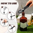 thumbnail image 5 of Abridor de y Removedor de Vertedor Llave de Barra Abridor Rápido de Barra de Metal Abridor de de Vino (12 Piezas), 5 of 5