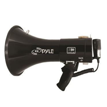 Pyle PMP50 - Megaphone Speaker - PA Bullhorn with Siren Alarm Mode ...