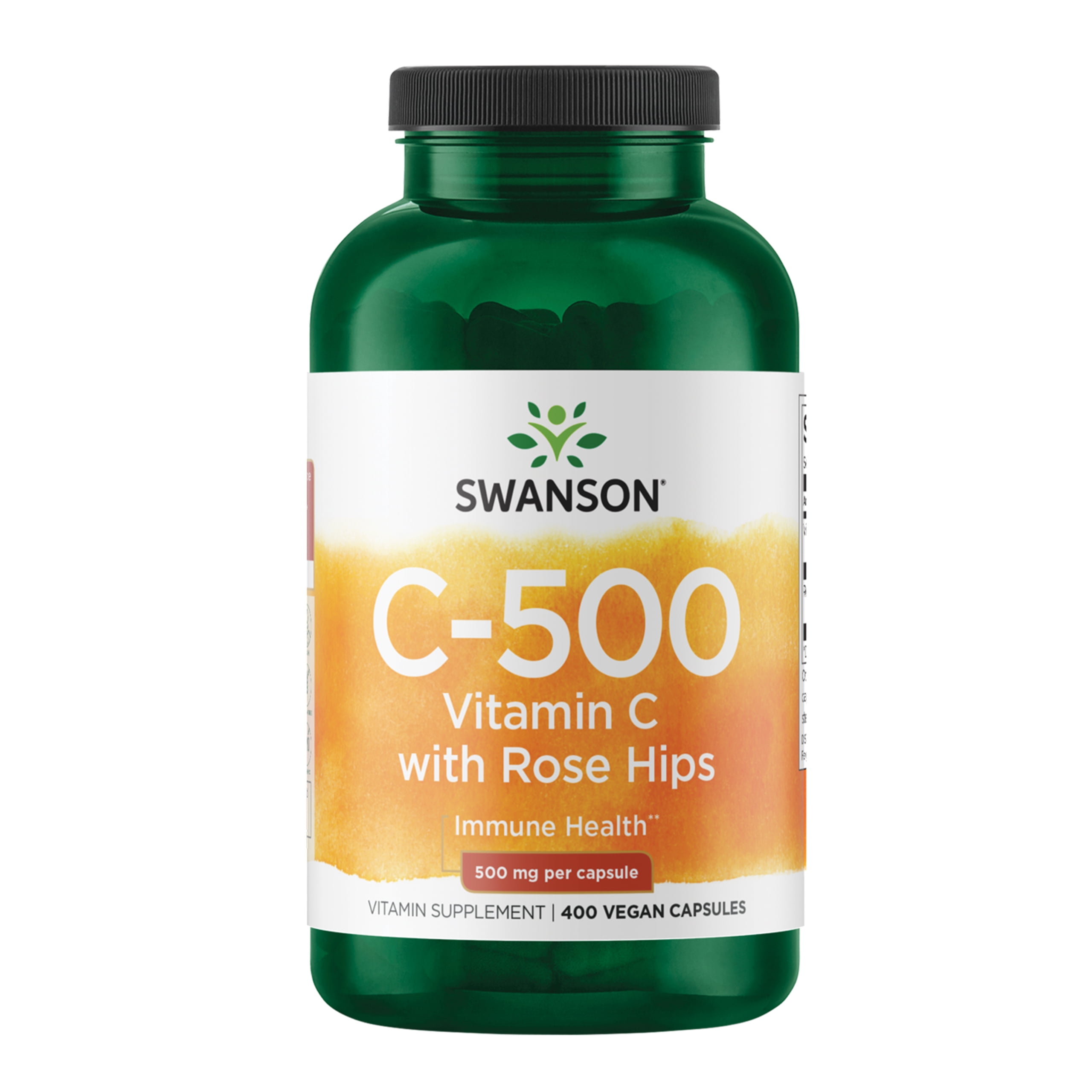 Swanson, Vitamin C 500, Rose Hips Extract, Immune & Skin Support