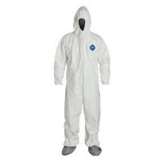 N Safety 135-24164 XL Tyvek Suit with Hood, Extra Large