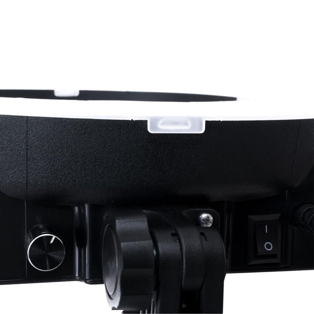 Impressions Vanity 13.5 Inch Desktop Dimmable LED Vanity Studio Ring Light with Stand, Accessories