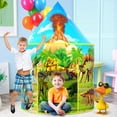 thumbnail image 5 of Wilwolfer Kids Play Tent for Boys 3/4/5/6/7/8 Years Toddler Dinosaur Toys Tent Indoor Outdoor, 5 of 9