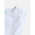 thumbnail image 2 of Wonder Nation Girls Boat Neck Top with Short Sleeves, Sizes 4-18 & Plus, 2 of 3