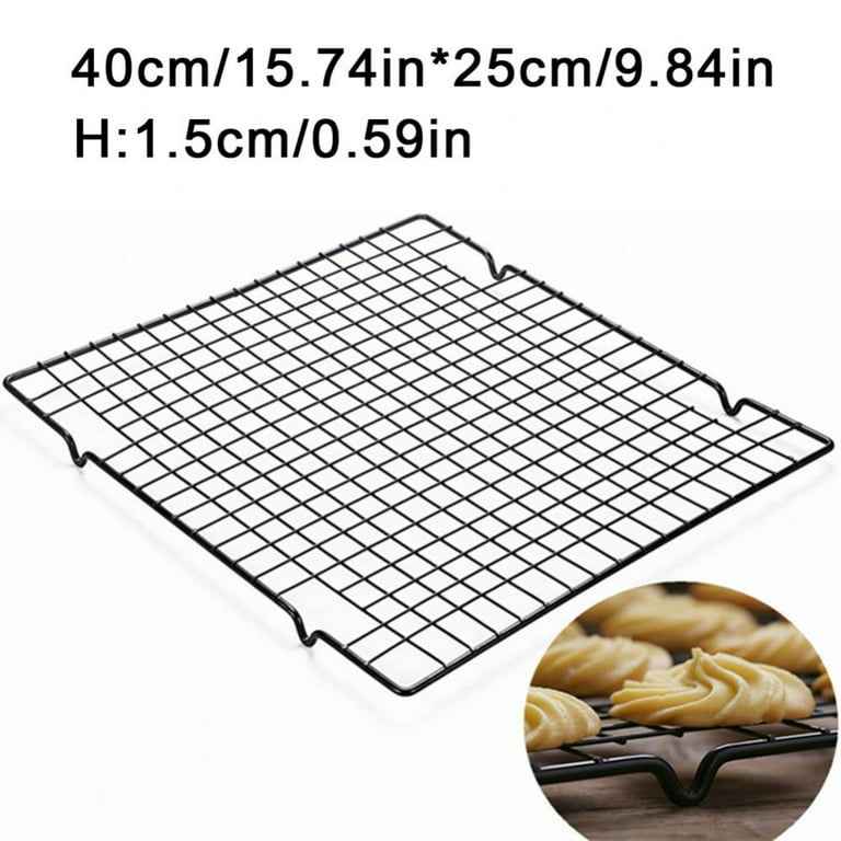 Cooling Rack - Set Of 1 Stainless Steel, Oven Safe Grid Wire Racks For  Cooking & Baking
