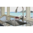 thumbnail image 7 of Nantucket Sinks SR2318-16 Pro Series Rectangle Single Bowl Undermount Small Radius Corners Stainless Steel Kitchen Sink,, 7 of 7
