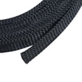 thumbnail image 3 of Graflsoa High-Temperature Resistant Fiberglass Braided Sleeve, 1/2in Diameter, 21ft Length, Durable Wire Protection for Automotive and Electronics, 3 of 6