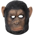 thumbnail image 1 of Mascarilla facial Gorilla Realistic Realistic Resin Ape con características de Halloween, 1 of 3