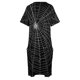 thumbnail image 4 of Vestido colgante de tela de araña para mujer, elegante traje elegante con bolsillo para fiesta de noche, 4 of 6