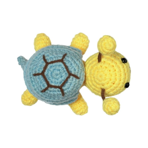 yuksok DIY Animal Doll Turtle Hand Knitting Toy Sewing Craft Birthday Gift Easy to Use