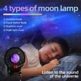 thumbnail image 4 of Altavoz Bluetooth con Luz , Lámpara Lunar, Barra de Sonido con Luz de Luna Ambiental Colorida Retro, Reproductor de Música Estéreo Inalámbrico X7-C, 4 of 5