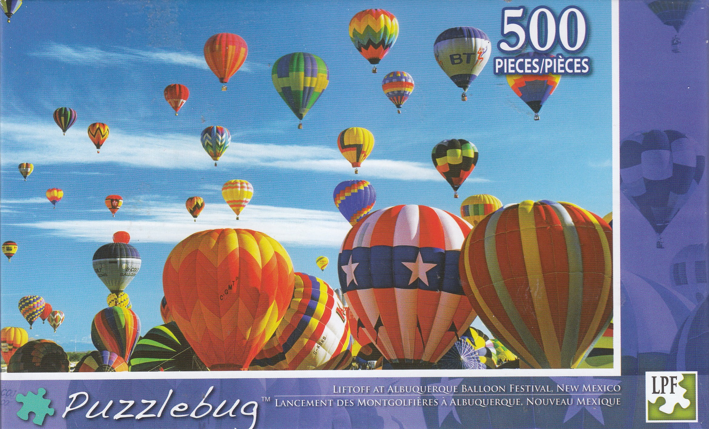 Balloon Liftoff Puzzlebug 500 piece Brand New FREE SHIPPING 