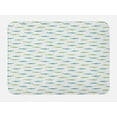 thumbnail image 1 of Alligator Bath Mat, Watercolor Style Green and Blue Toned Friendly Crocodile Characters, Plush Bathroom Decor Mat with Non Slip Backing, 29.5" X 17.5", Pale Green and Pale Blue, by Ambesonne, 1 of 2