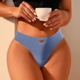 thumbnail image 5 of Zorckvet Panties for Women Briefs Cotton Cheeky Silky Comfortable Low Rise Womens Underwear, 5 of 7