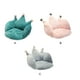 thumbnail image 5 of Kearding Bonitos cojines para silla, cojín de asiento relleno, respaldo de cintura cálido, respaldo lavable, almohada de suelo para niñas de Decoración del hogar Azul Kearding HA084453-01, 5 of 6