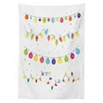 thumbnail image 3 of Ambesonne Christmas Tablecloth Rectangular Table Cover, Party of the Year, 60"x84", Multicolor, 3 of 4