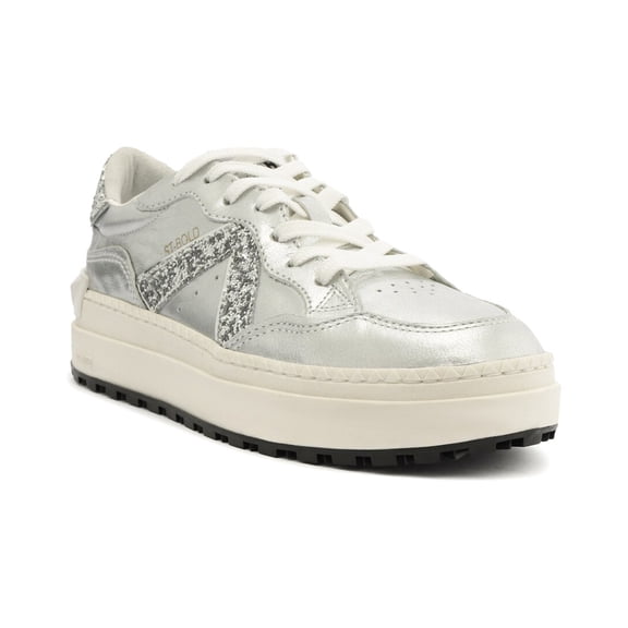 SCHUTZ St Bold Leather Sneaker, 5, White