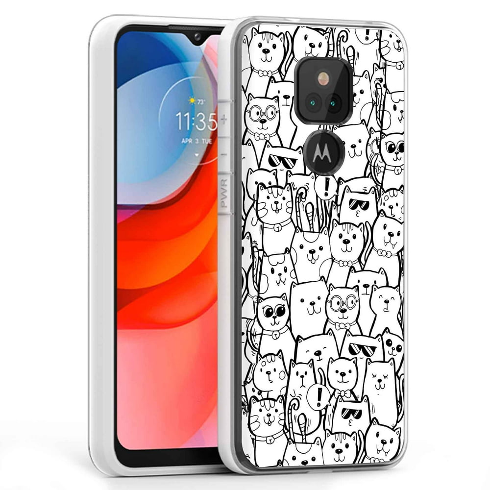 TalkingCase Clear Phone Case Cover Motorola Moto G Play 2021,Moto G