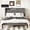Dark Gray, variant on Frostbloom Velvet Upholstered King Platform Bed Frame with Storage Headboard Shelf, USB & Type-C Charging Ports, Black
