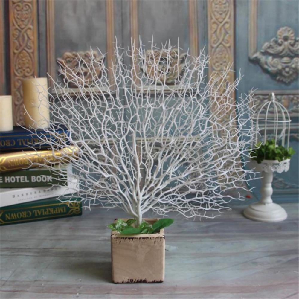 Artificial Coral Branch Fake Tree Branches Dried Plants Wedding Home Decor 