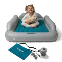 SlumberPod SlumberTot Inflatable Toddler Travel Mattress with Electric Air Pump