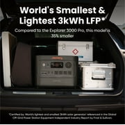 Jackery HomePower 3000 Portable Power Station, Essential 3070Wh Home Backup with 3600W (Surge 7200W) Output for Power Outage, Emergencies, and RV Use