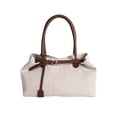 thumbnail image 2 of JASKFLY Superb Commuters Handbag Large Capacity Tote Bag for Fall and Winter Versatile Shoulder Bag for Daily Commuting Brown, 2 of 8