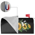 thumbnail image 3 of Sunflowers Mailbox Cover Magnetic Seasonal Welcome Waterproof Mail Wraps Post Letter Box Covers for Outdoor Garden Use 21x18 in, 3 of 6