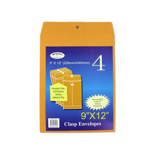 9 x 12 & quot; Clasp envelopes - Case of 48 - Walmart.com - Walmart.com