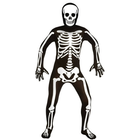 Men Skeleton Bodysuit Medium Halloween Dress Up / Role Play