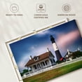 thumbnail image 6 of Elephant Stock Tybee Island Lighthouse Savannah Beach Wall Art - Horizontal Canvas Wall Art - Living Room Wall Decor - Places Canvas - Brown And White Decor By George Oze - 12" x 8", 6 of 8