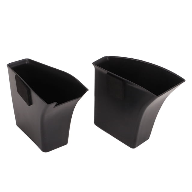 Caja De Almacenamiento Para Puerta De Coche, Bandeja De Almacenamiento Para Reposabrazos De Puerta, Resistente Al Calor, Antideformación, Práctico, Fácil De Limpiar, Negro Para ANGGREK Puerta principal