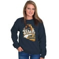 thumbnail image 4 of Utah Come On Through National Park Sweatshirt for Men or Women Brisco Brands S, 4 of 6