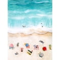 thumbnail image 2 of Popp, Grace 12x14 White Modern Wood Framed Museum Art Print Titled - Beach Week I, 2 of 4