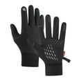 thumbnail image 3 of Guantes cálidos de invierno con forro suave, guantes térmicos para trabajar al aire libre, deportes y conducir Negro, 3 of 8