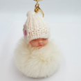 thumbnail image 1 of Llavero con forma de bola de pelo de muñeca, bolso, coche, muñeco de peluche de dibujos animados, colgante, pequeño regalo, artesanía, 1 of 6