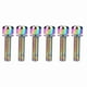thumbnail image 1 of 6pcs M5 x 23mm Steel Bike Bottle Holder Storage Bolts Bicycle Accessories (Colors), 1 of 3