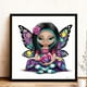 thumbnail image 3 of Elf Girl Full Round 5D Diamond Painting Wall DIY Crafts Decoración casera hecha a mano FLhrweasw Nuevo, 3 of 9