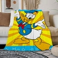 thumbnail image 6 of Donald Duck Print Throw Blanket Colorful Throw Blankets Lightweight Warm for Preschool Toddler Boys Girls, 39x59Inches, 6 of 10