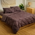 thumbnail image 5 of Dawn 7-Piece Bed-in-a-Bag Comforter Set in Washed Purple Sage, Full Size, Soft, Durable and Easy Care, 5 of 6