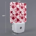 thumbnail image 2 of Balery Rose Luz Nocturna LED con Sensor Automático, Enchufe con Sensor Crepuscular, Luz Suave de 0.5W para Dormitorio, Pasillo, Baño-US, 2 of 7
