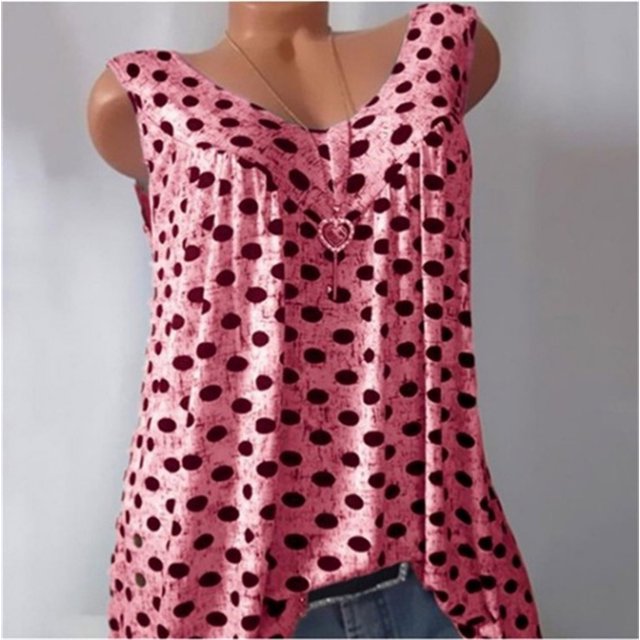 Hauts de Sortie pour Femmes Été Chemises à Manches Courtes Imprimé Tunique Décontractée Col en V Pull Chemise Blouse Chemises à Manches Courtes pour Femmes Tendance en Liquidation