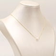 thumbnail image 3 of Dainty Y Necklace with Freshwater Pearls, Bridal Bridesmaids Wedding Gift - Shanali Jewelry, 3 of 10