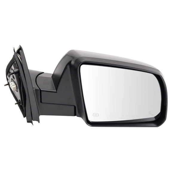 TRQ Mirror Power Heated Blind Spot Smooth Black Passenger Right RH for Tundra MRA08272 Fits select: 2014-2020 TOYOTA TUNDRA, 2018-2020 TOYOTA SEQUOIA