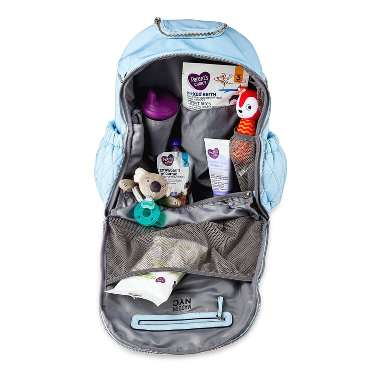 Steve Madden Backpack Diaper Bag Powder Blue Nylon Bhayve Preppy Travel School Steve Madden | Bags | Nwt Steve Madden Tiktok Bblogo Mini  main image 2